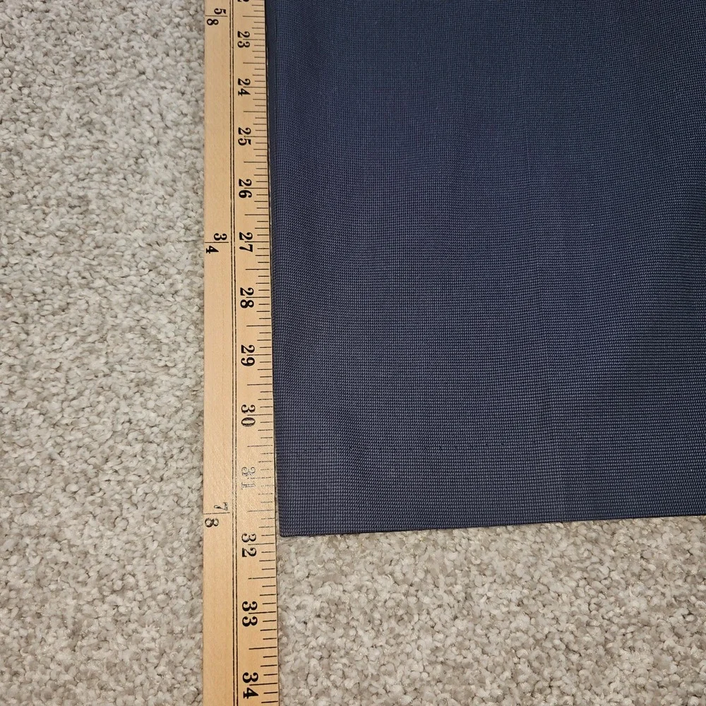 Banana Republic Mens Standard Fit‎ Navy Blue Textured Dress Pants 36x32 *read*